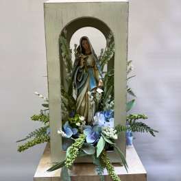 Silk Blessed Mother Tribute