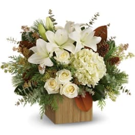 Teleflora's Snowy Woods Bouquet