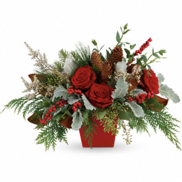 Winter Blooms Centerpiece