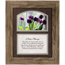 "A Sister's Memory" Framed Print