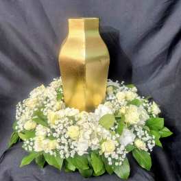 SERENITY MEMORIAL URN WREATH