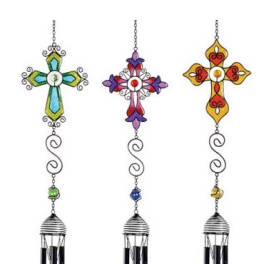 Cross Suncatcher Mini-Chime