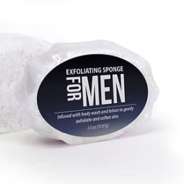 One Minute Exfoliating Sponge for Men