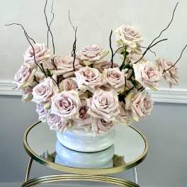 Blush Whisper Roses By VLM Flowers