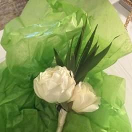 Crosage & Boutonniere Set