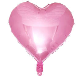 Light pink heart balloon