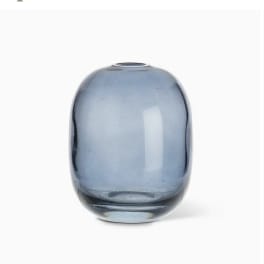 Medium Barrel Bud Vase - Blue