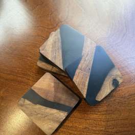 Black Walnut Coasters