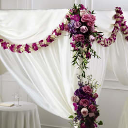 Color & Light Chuppah Decor