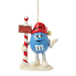 M&M'S Blue Character Elf Ornament