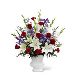 The FTD Cherished Farewell Arrangement