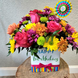 Birthday Brights Bouquet