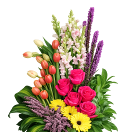 European Clustering Garden Luxury Bouquet