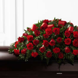 The FTD® Tribute of Life™ Casket Spray