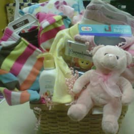 Baby Girl Gift basket
