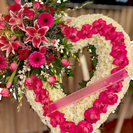 Heartfelt Tribute Floral Heart