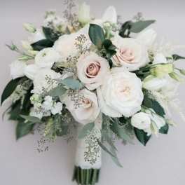 Blush Ivory Elegance Bridal Bouquet