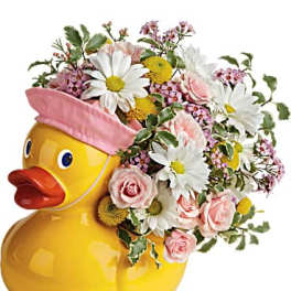 Telelfora's Sweet Little Ducky Bouquet