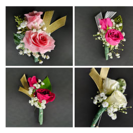 Northmont Prom Spray Rose Boutonniere