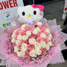 hello kitty ramo buchon