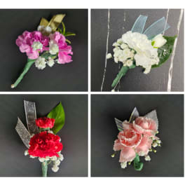 Northmont Prom Mini Carnation Boutonniere