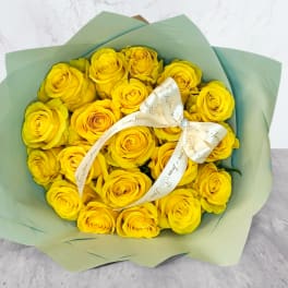 Yellow Roses Bunch