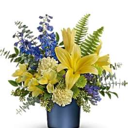 Teleflora's Sapphire Sunrise Bouquet