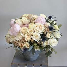 Rose and Peony Arrangement