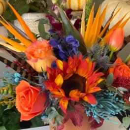 Tropical Sunflower & Bird of Paradise Arrangement – Same Day Delivery San Antonio
