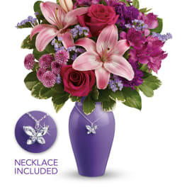 Teleflora's Beautiful Butterfly Bouquet