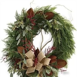 Rustic Holiday Wreath