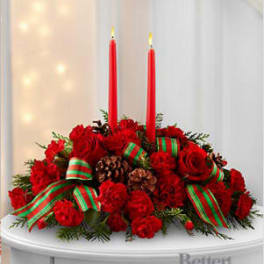 The FTD® Holiday Classics™ Centerpiece by Better Homes and Gardens®