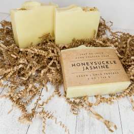 Honeysuckle Jasmine Cold Process Soap (BB)