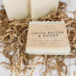 Cocoa Butter & Honey Cold Process Soap (BB)