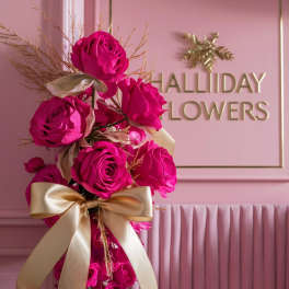 Pink Rose Wall Decor