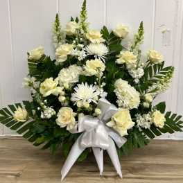 White Sympathy Basket
