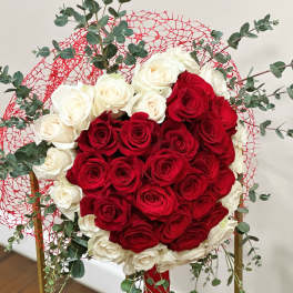 Rose Heart Bouquet!