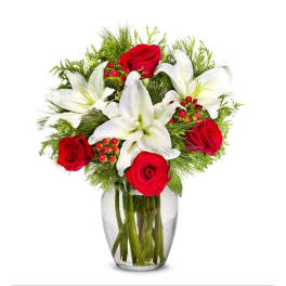 Classic Christmas Lily Bouquet