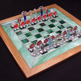 #A089 - Sports Chess Set