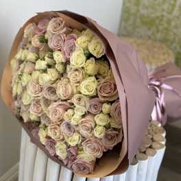 Blush Harmony Rose Bouquet