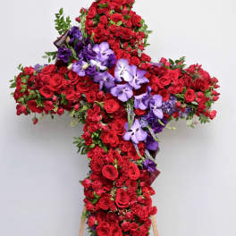Red and Purple Cross