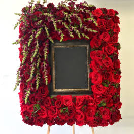 Red Rose Frame