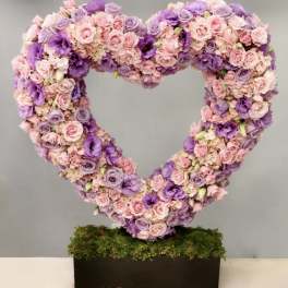 My Heart's Yours (Pink and Lavender) - My Glendale Florist