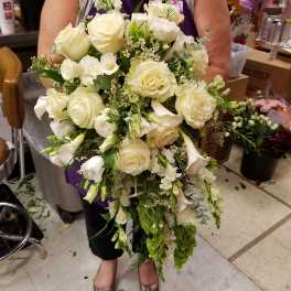 White Bridal Bouquet