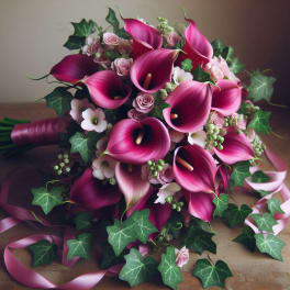 Fuchsia Elegance Bouquet