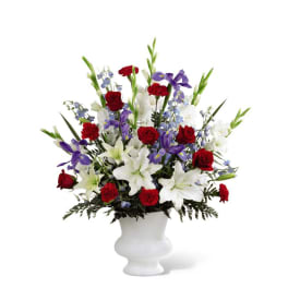The FTD Cherished Farewell Arrangement