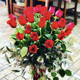 24 Red Roses Bouquet