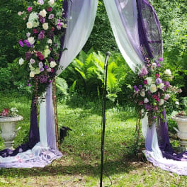 Wedding Arch in Lavender