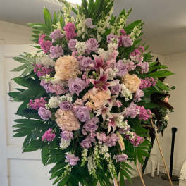 Large Spray Sympathy Arrangement