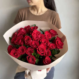 Red Roses Hand held Bouquet